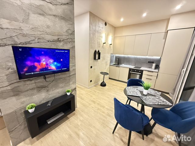 

Квартира-студия, 39 м², 2 кровати