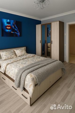 

1-к. квартира, 45 м², 1 кровать