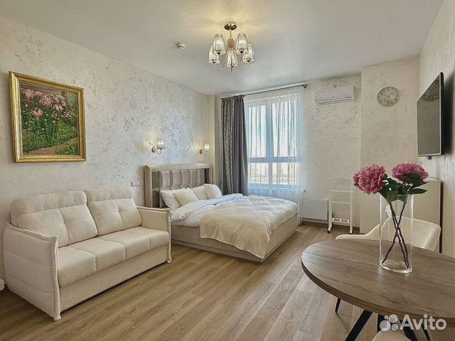 

Квартира-студия, 30 м², 2 кровати