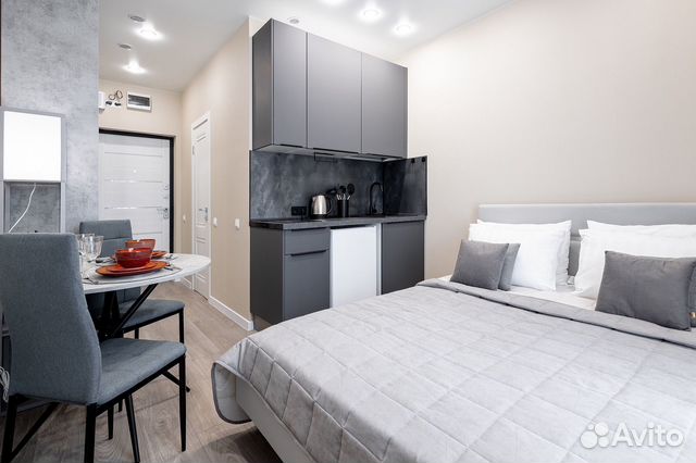 

Квартира-студия, 17 м², 1 кровать