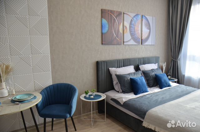 

Квартира-студия, 32 м², 1 кровать
