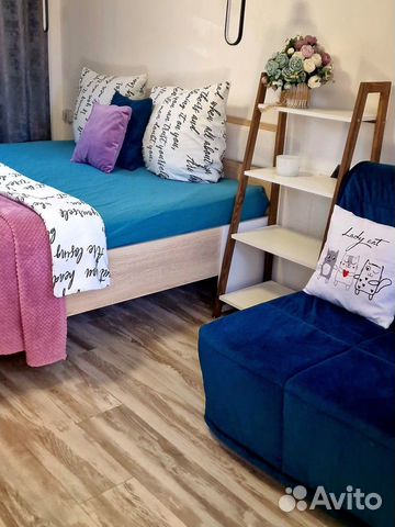 

Квартира-студия, 28 м², 2 кровати