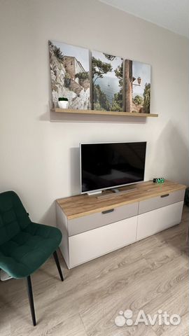 

Квартира-студия, 34 м², 2 кровати