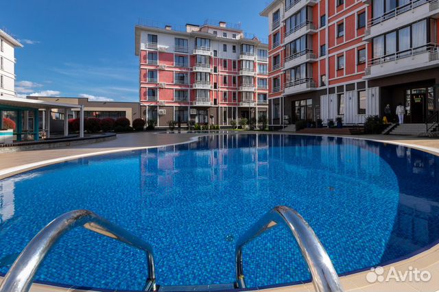 

3-к. квартира в апарт-отеле, 50 м², 3 кровати