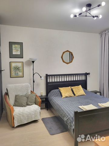 

1-к. квартира, 30 м², 2 кровати