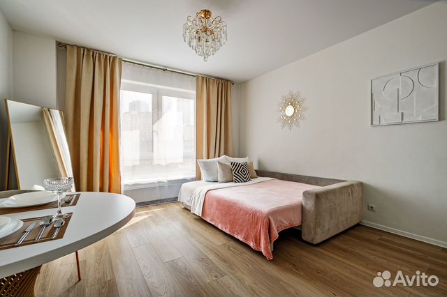 

Квартира-студия, 25 м², 1 кровать