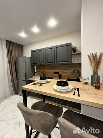 

Квартира-студия, 35 м², 1 кровать