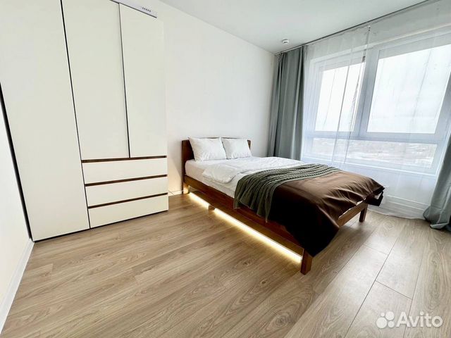 

1-к. квартира, 42,5 м², 2 кровати