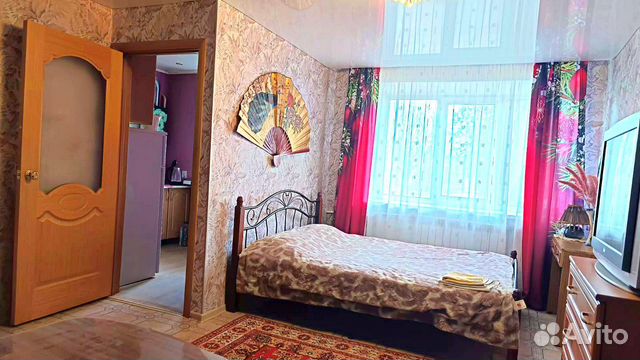 

1-к. квартира, 33 м², 3 кровати