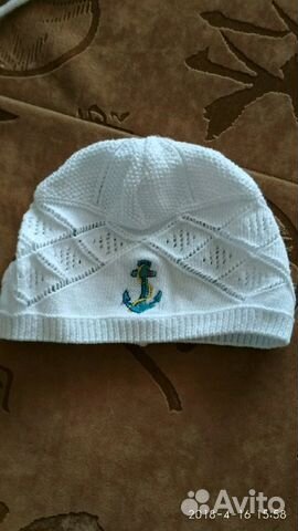 Шапочки (весна, лето, осень) до года