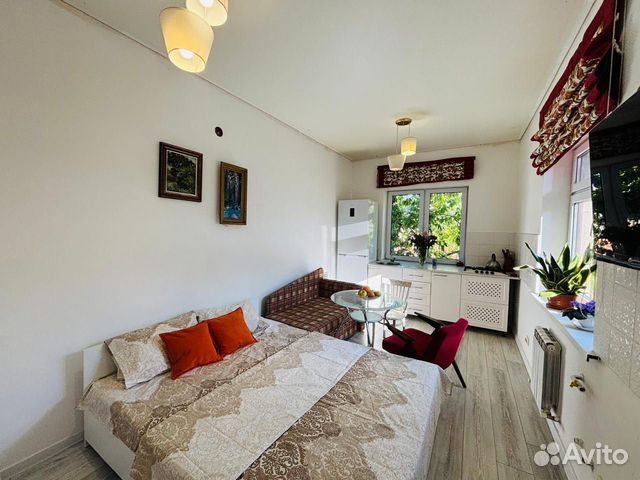 

Квартира-студия, 25 м², 2 кровати