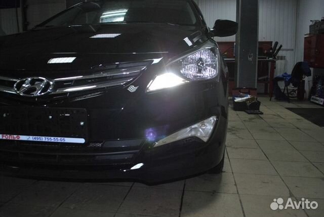 Дхо в поворотники element Hyundai Solaris