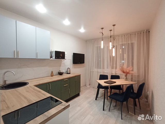 

1-к. квартира, 38 м², 2 кровати
