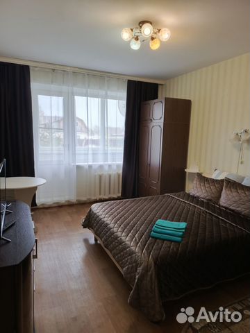 

1-к. квартира, 37 м², 2 кровати