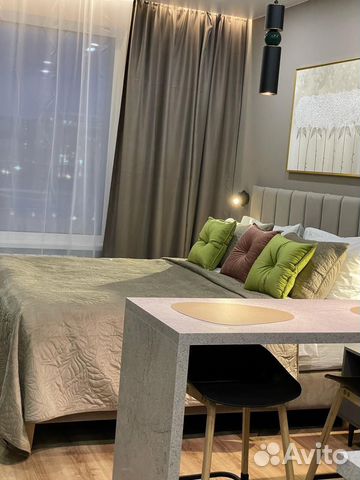 

Квартира-студия, 27 м², 1 кровать