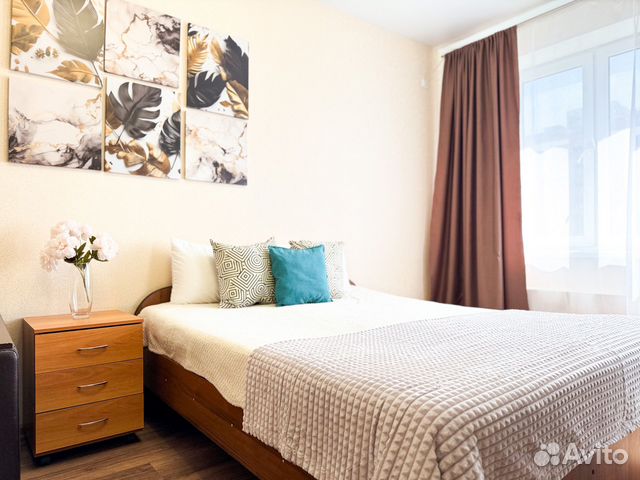 

1-к. квартира, 50 м², 3 кровати