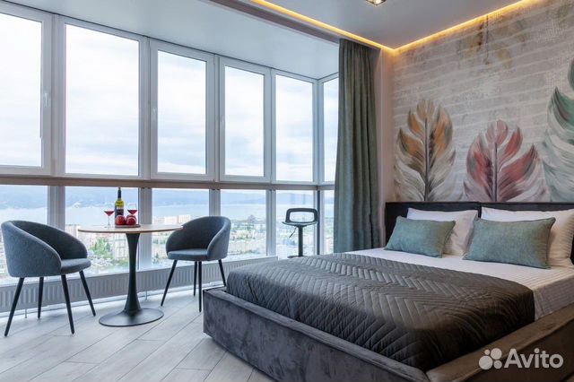 

Квартира-студия, 30 м², 1 кровать