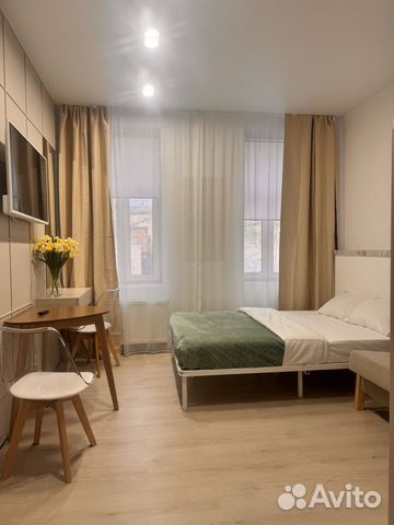 

Квартира-студия, 25 м², 2 кровати