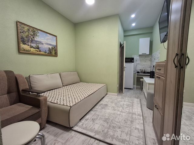 

Квартира-студия, 16 м², 1 кровать