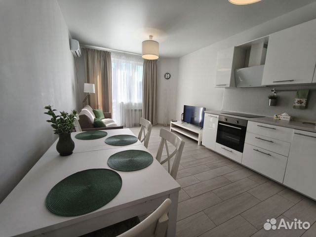 

1-к. квартира, 55 м², 3 кровати
