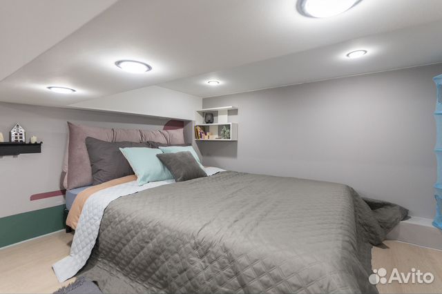 

Квартира-студия, 25 м², 2 кровати