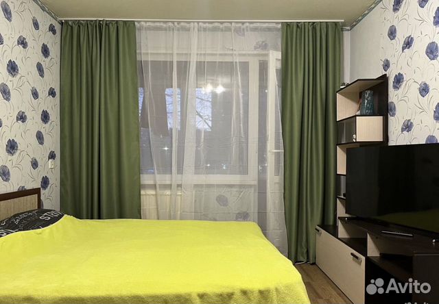 

1-к. квартира, 37 м², 3 кровати
