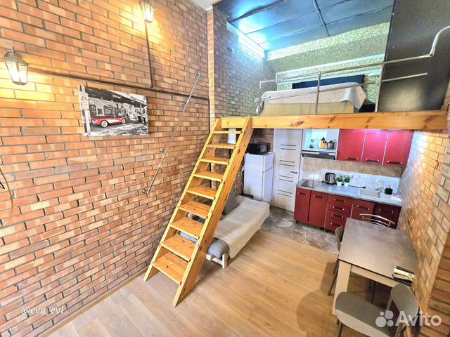 

Квартира-студия, 30 м², 2 кровати