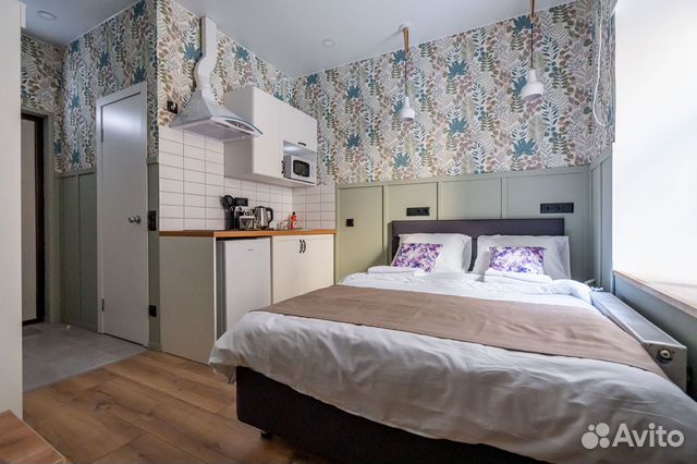 

Квартира-студия, 18 м², 1 кровать
