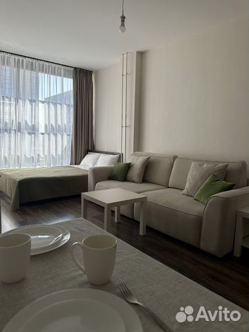 

Квартира-студия, 30 м², 2 кровати