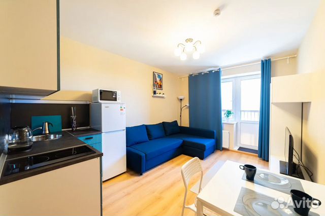 

Квартира-студия, 22 м², 1 кровать