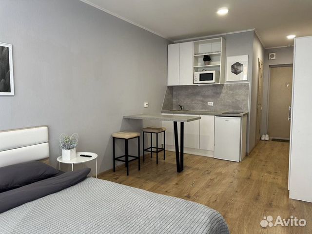 

Квартира-студия, 25 м², 2 кровати