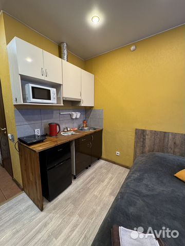 

Квартира-студия в апарт-отеле, 19 м², 1 кровать