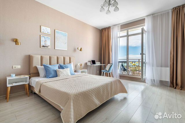 

1-к. квартира, 50 м², 2 кровати