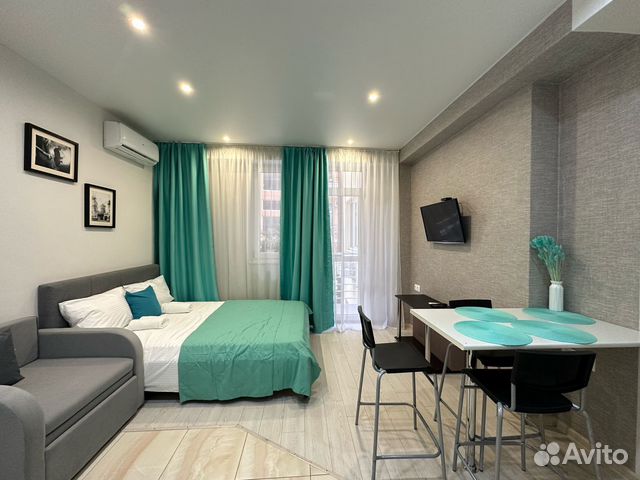 

Квартира-студия, 25 м², 2 кровати