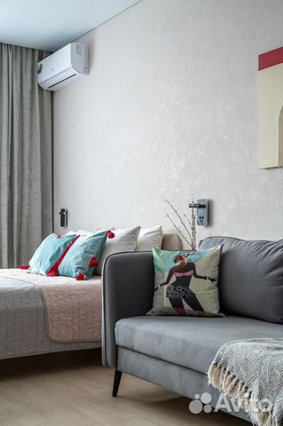 

Квартира-студия, 29 м², 2 кровати