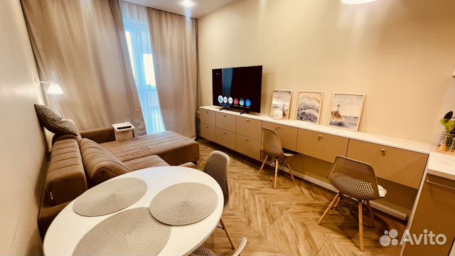 

1-к. квартира, 33,7 м², 2 кровати