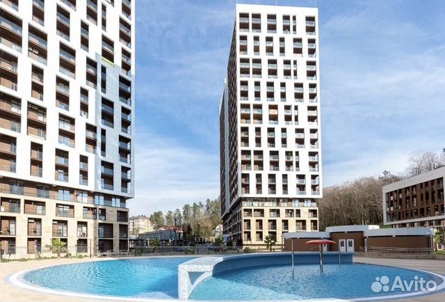 

1-к. квартира, 30 м², 2 кровати