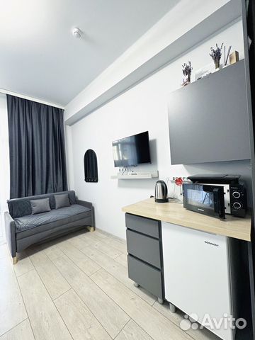 

Квартира-студия, 25 м², 2 кровати