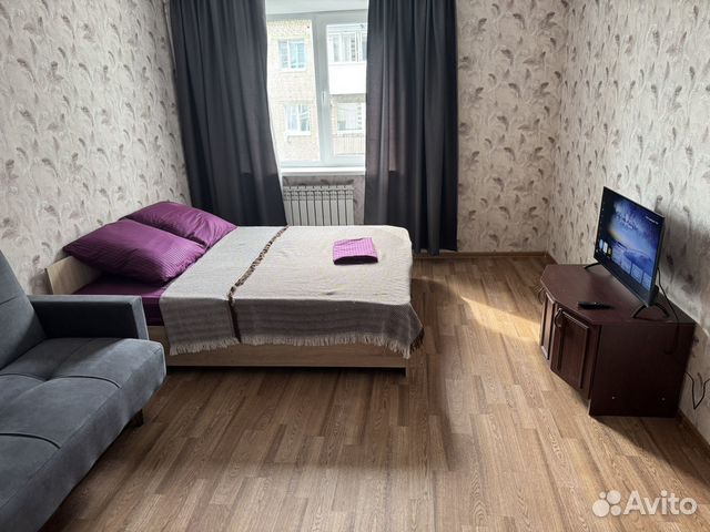 

1-к. квартира, 38 м², 2 кровати