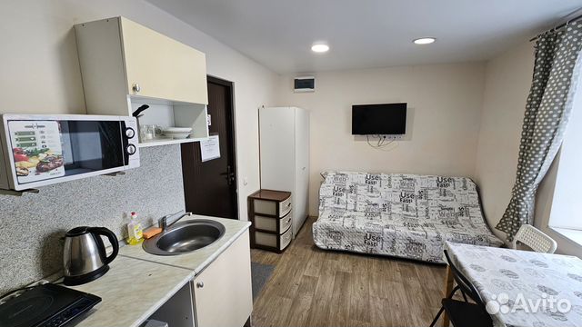 

Квартира-студия, 15 м², 2 кровати