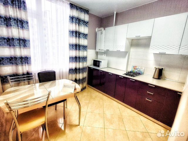 

1-к. квартира, 42 м², 2 кровати