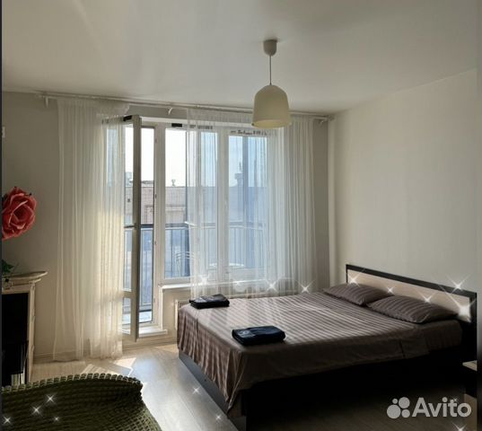 

Квартира-студия, 35 м², 2 кровати
