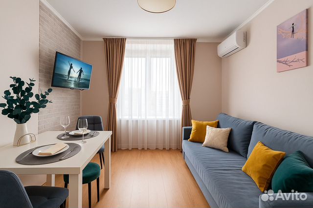 

2-к. квартира, 42 м², 2 кровати
