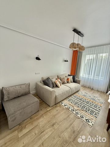 

1-к. квартира, 38 м², 2 кровати