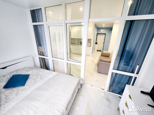 

Квартира-студия, 30 м², 2 кровати