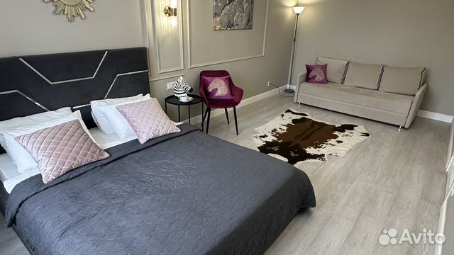 

1-к. квартира, 50 м², 2 кровати