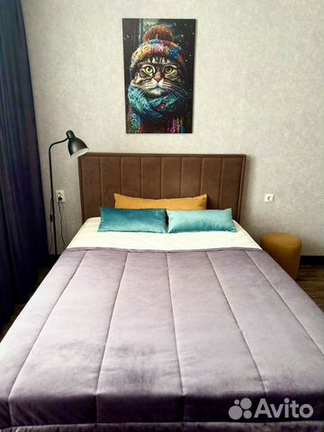 

Квартира-студия, 28 м², 2 кровати