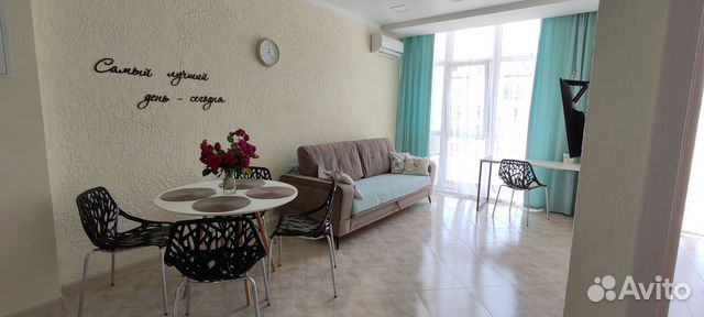

1-к. квартира, 54 м², 3 кровати