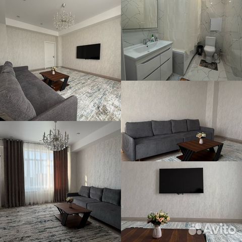

1-к. квартира, 65 м², 2 кровати