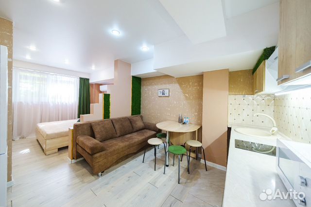 

Квартира-студия, 25 м², 2 кровати